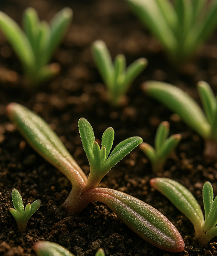 꺾어만 줘도 뿌리 내리는 놀라운 생명력