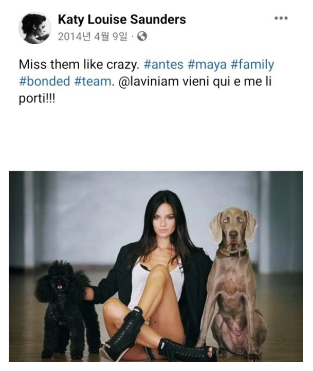 케이티 루이스 사운더스
트위터 사진2