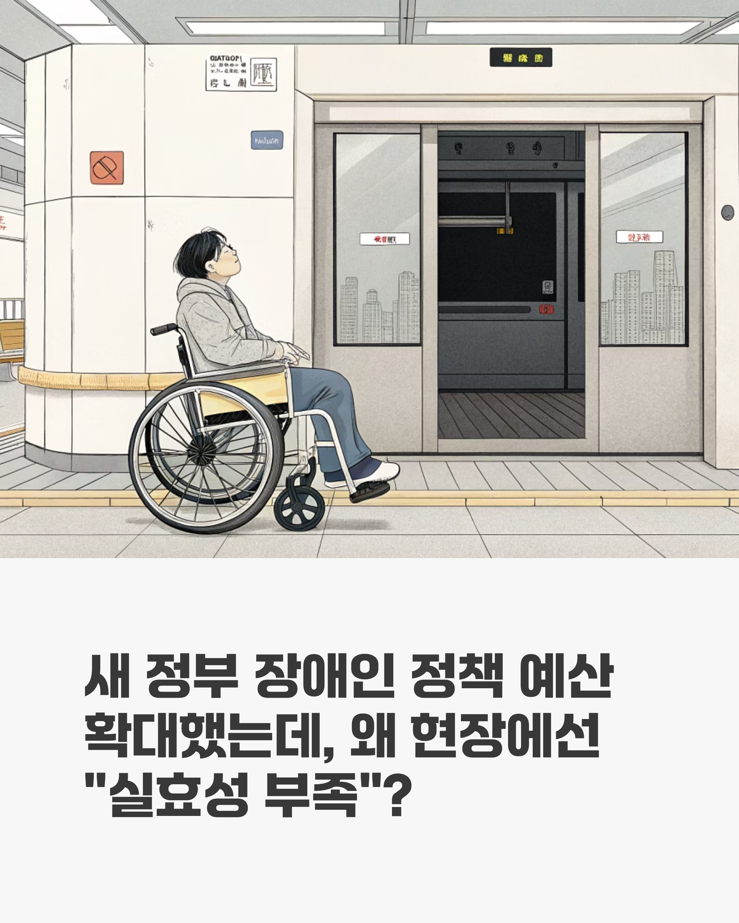 새 정부 장애인 정책 확대 정말 실질적인 도움이 되는지