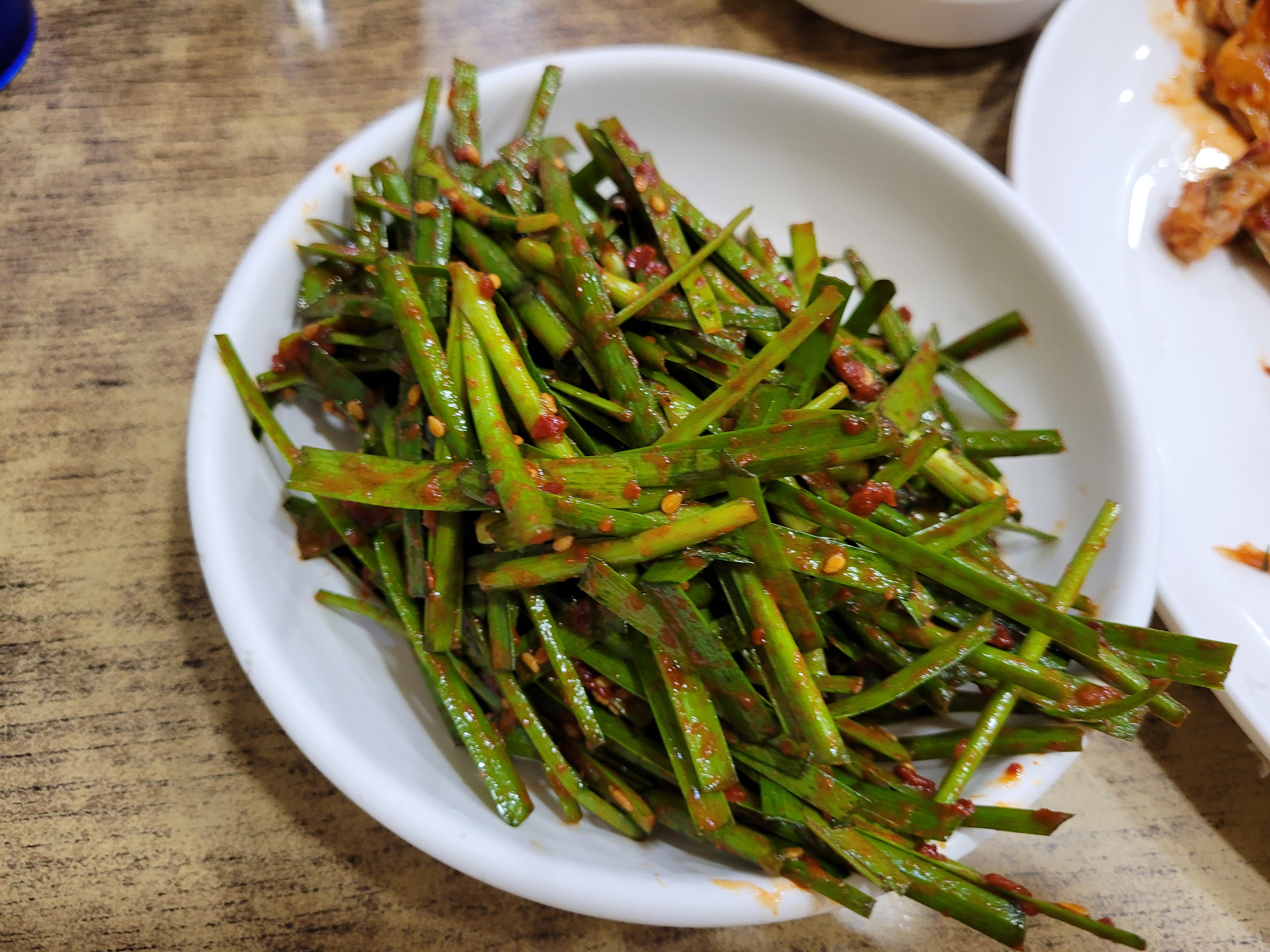 부추(전구지) 무침