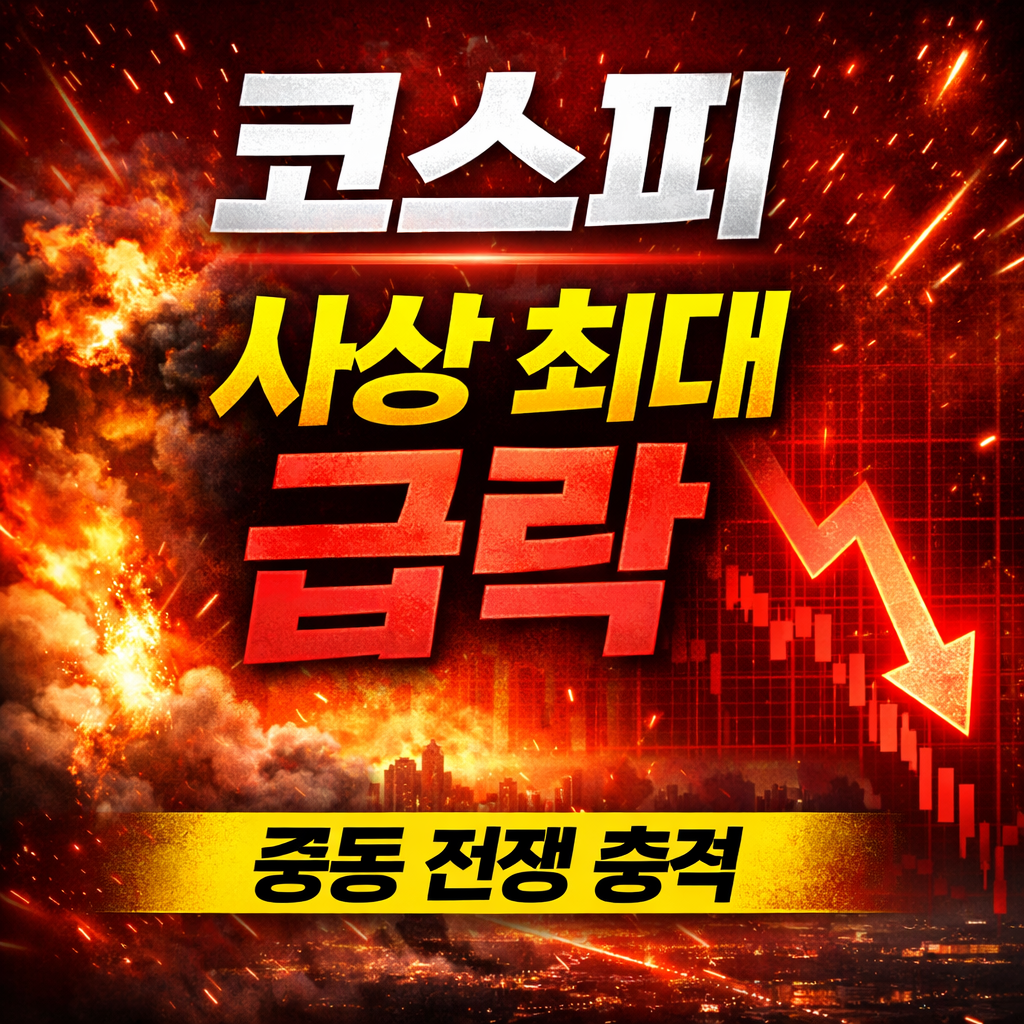 전쟁 공포에 흔들린 코스피 3가지 신호