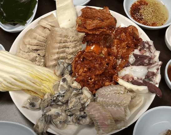 생활의 달인 보쌈달인 식당