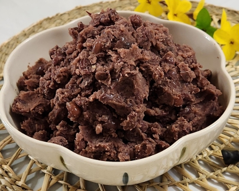 한국의 떡 종류 조침떡-팥고물