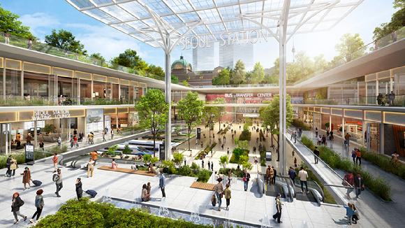 서울역 강북의 미래를 열다:북부역세권 개발 착공