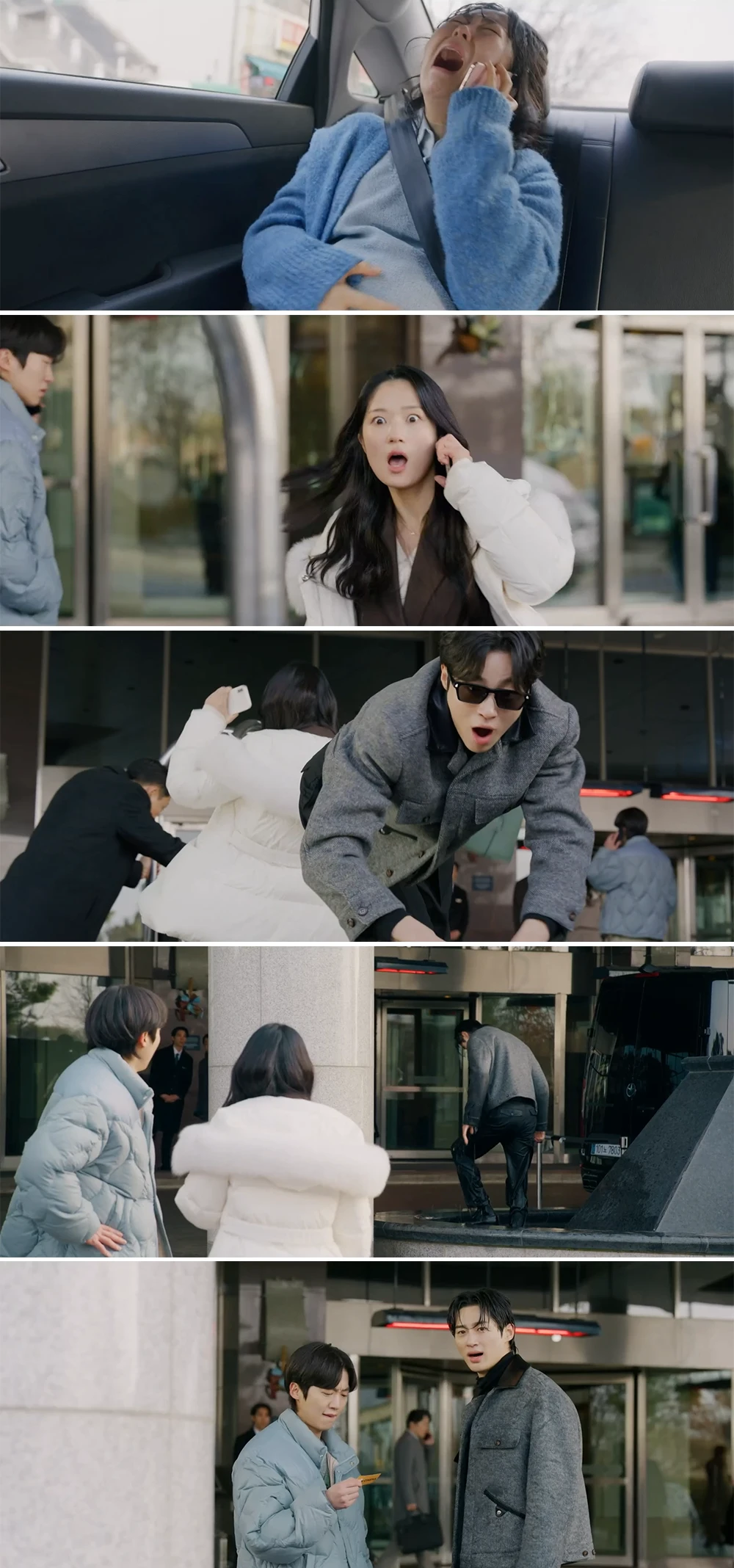 다급한-현주의-전화에-정신없어-선재를-밀어-분수에-빠트리는-솔이