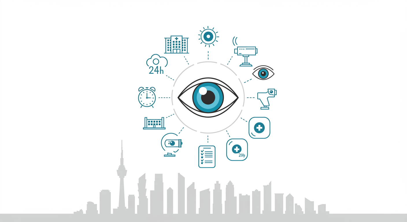 서울: 전국 최고 수준의 망막 진료 밀집지