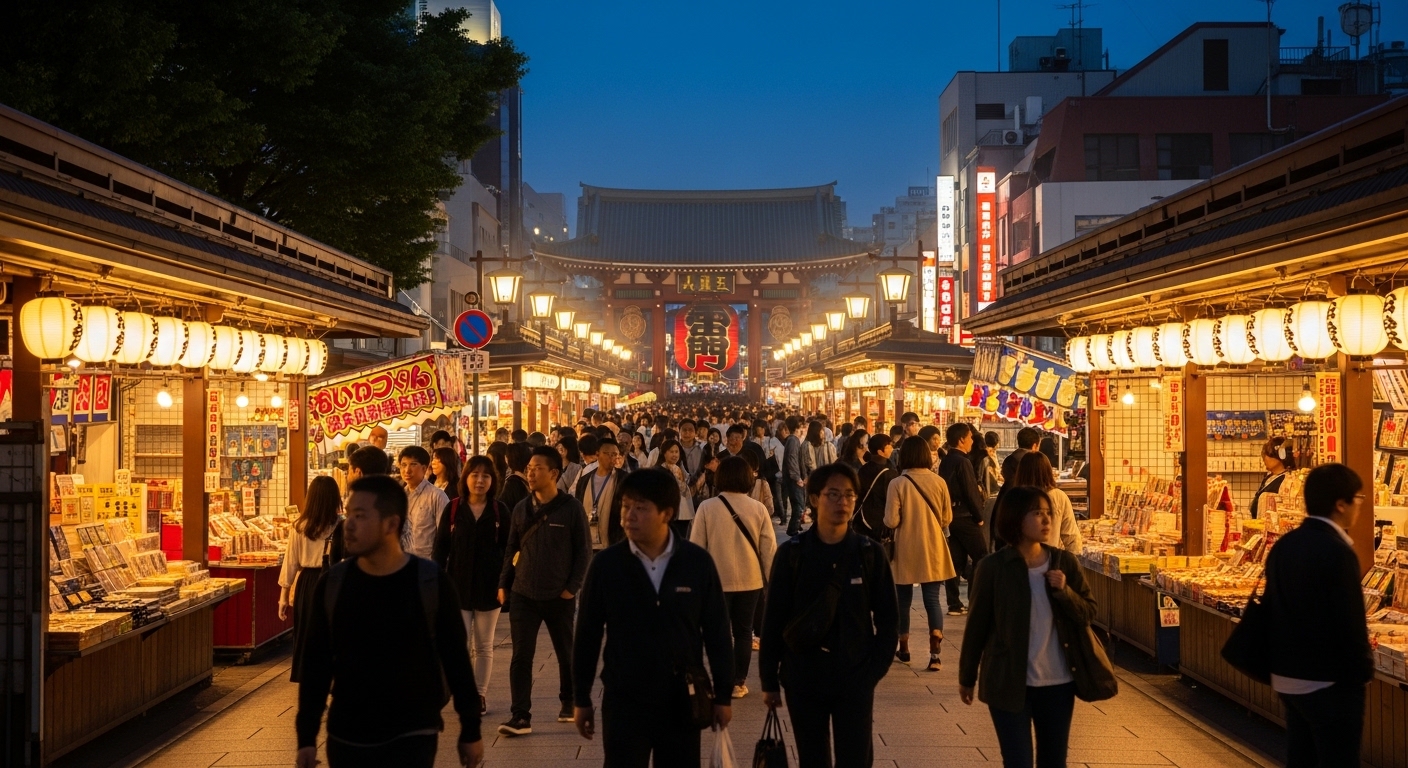 도쿄 여행 3일 차 일정으로 방문한 아사쿠사 센소지