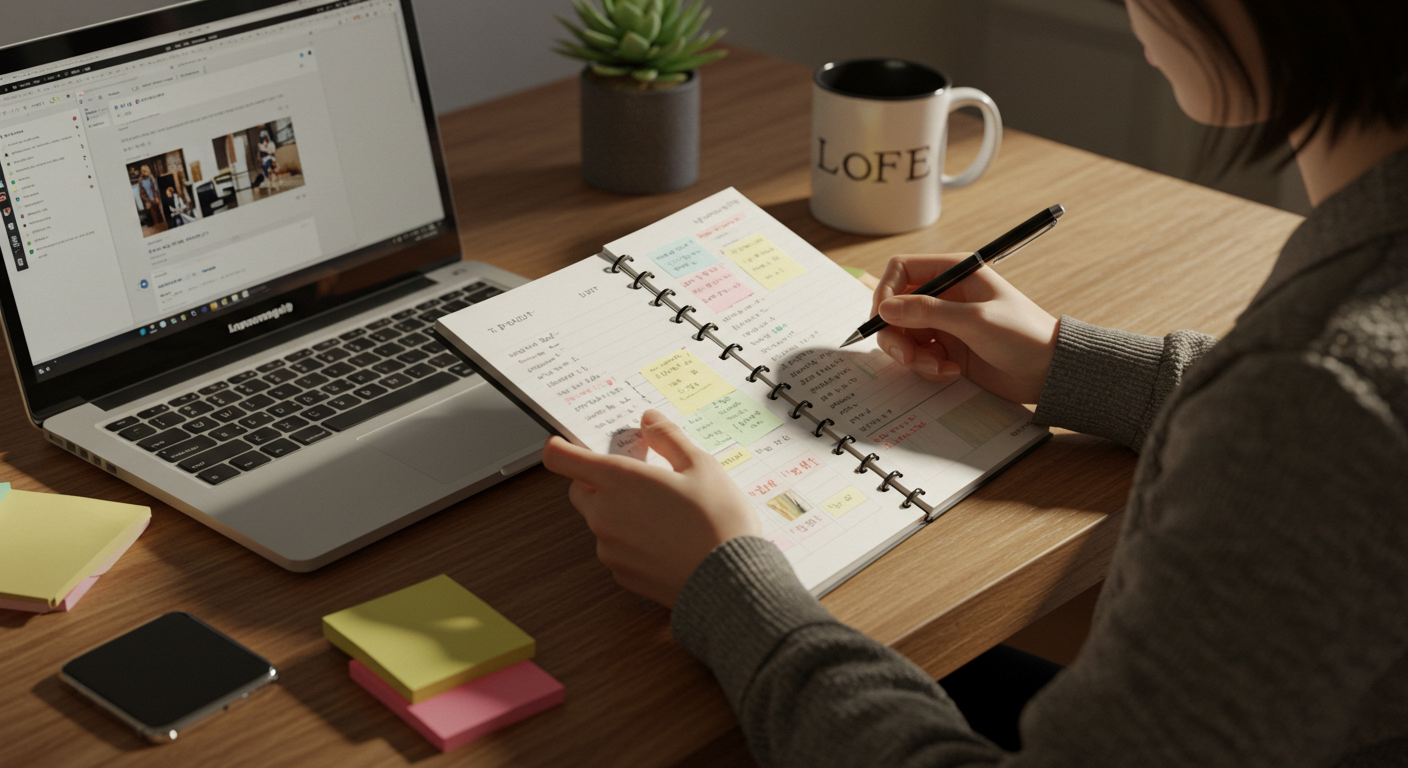 시간관리 달인들의 플래너 활용법 (기록, 우선순위, 루틴)