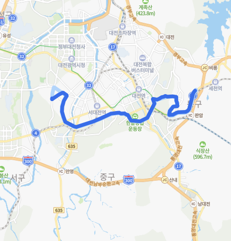 대전619번버스
