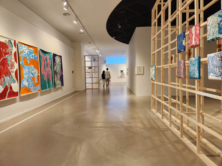 도서관 속 작업실 전시공간-1