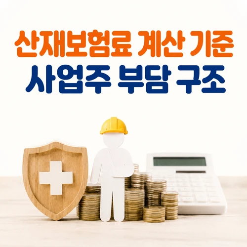 산재보험료 계산 기준 사업주 부담 구조