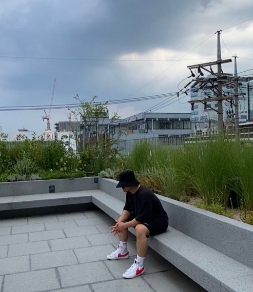 데일리룩(오뭘입) 스투시 버킷햇 벙거지, 어커버 오버핏반팔, 나이키스우시 팬츠, 나이키 블레이저 미드 77 점보, 빈티지패션, 데일리룩, 남자데일리코디, 남자데일리패션, ootd