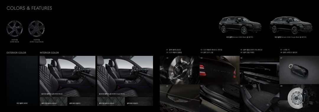 GV80 쿠페 가격표 카탈로그
