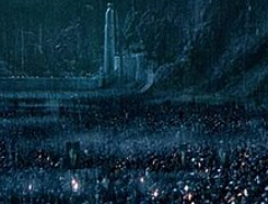 반지의 제왕: 두 개의 탑 영화 속 한 장면