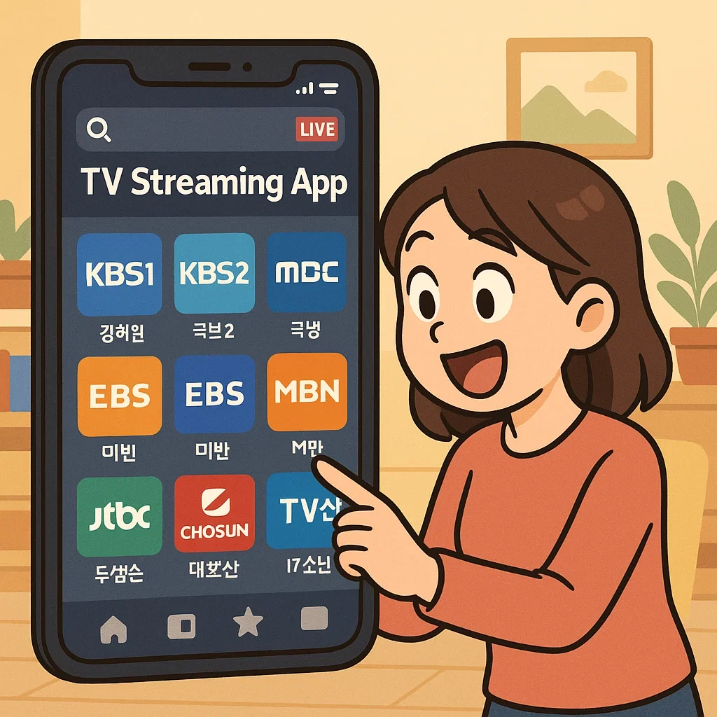 고화질 실시간 TV 시청 앱 추천 TOP 6 &ndash; 화질&amp;#44; 채널&amp;#44; 무료 여부 총정리