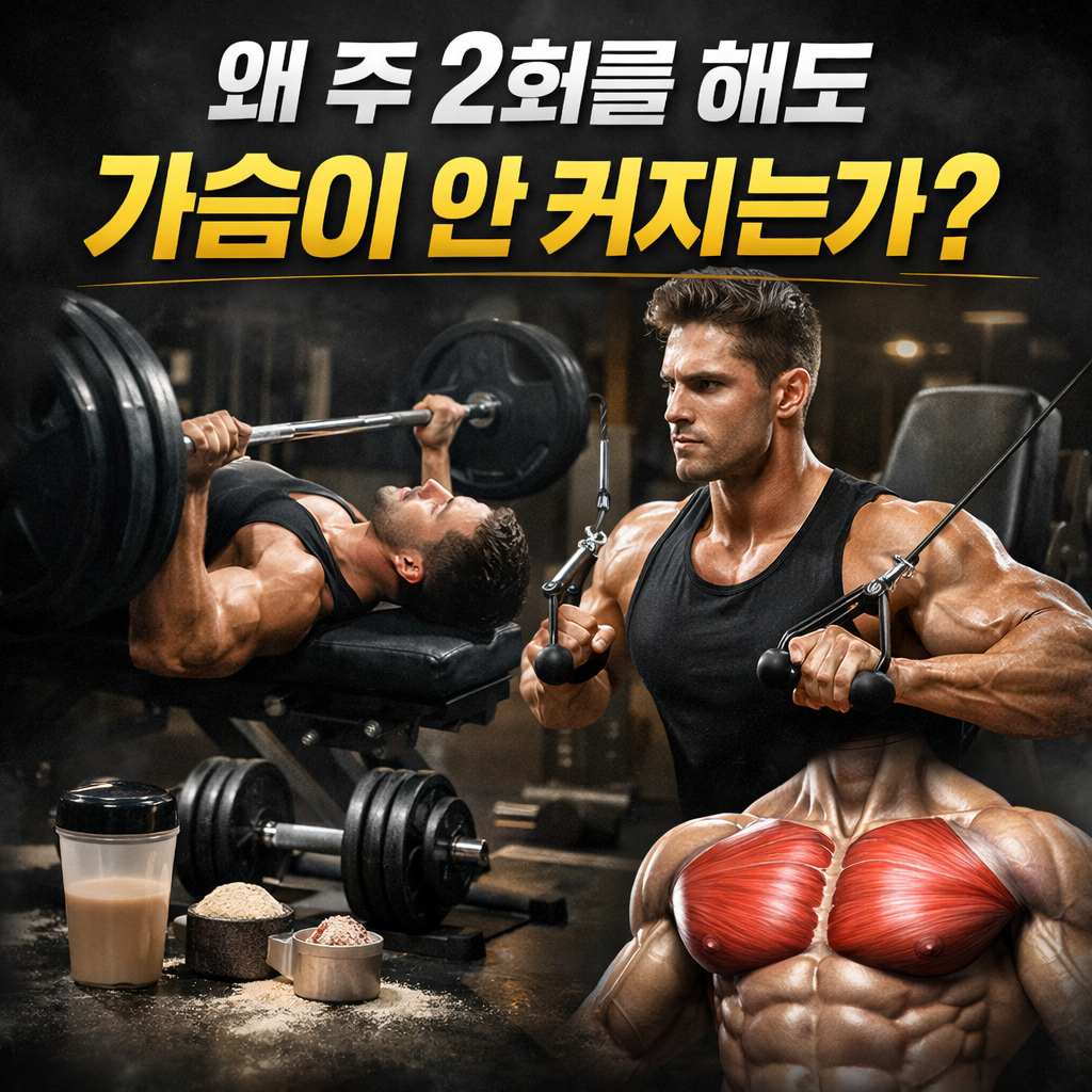 문제 제기: 왜 주 2회를 해도 가슴이 안 커지는가