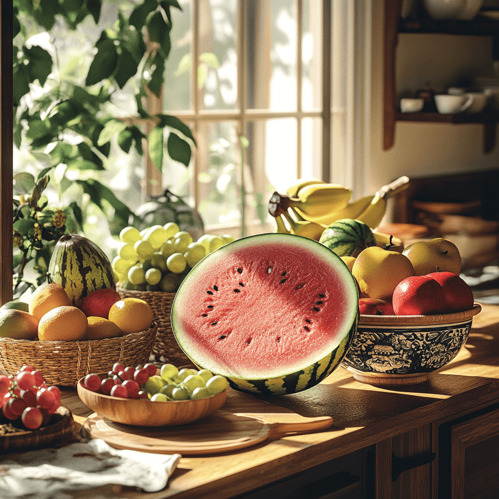 수박-찬-음식-주의