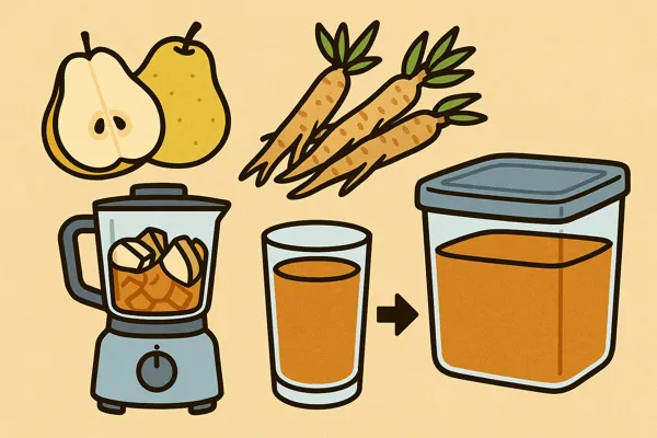 배도라지즙 만드는 법과 보관 방법8