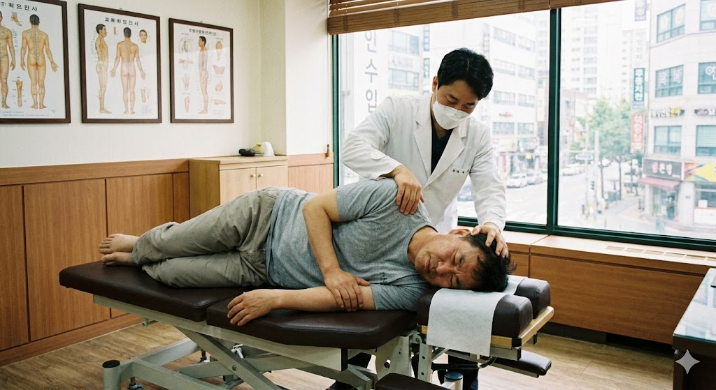 목디스크 목디스크수술 한방치료 목통증 건강관리