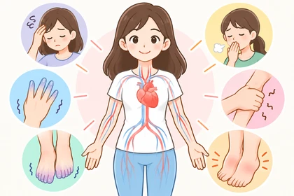 혈액순환 저하로 나타날 수 있는 신체 변화2