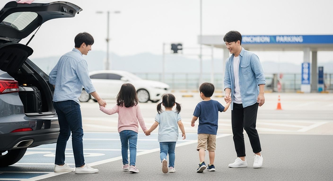 인천공항 주차장 다자녀 할인