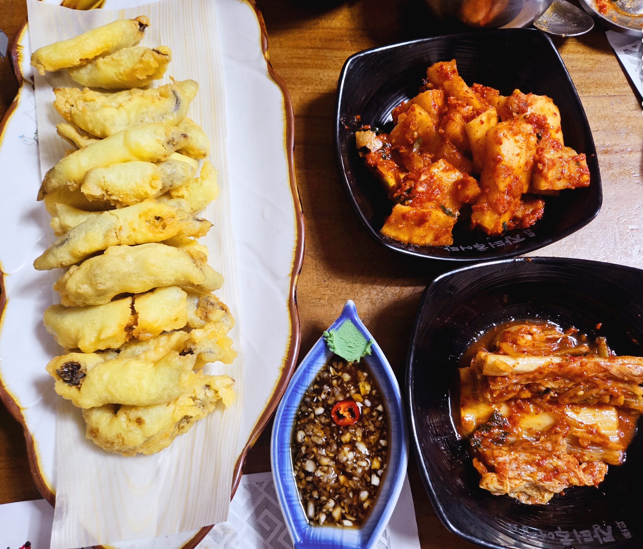 문막 장터추어탕 추어튀김