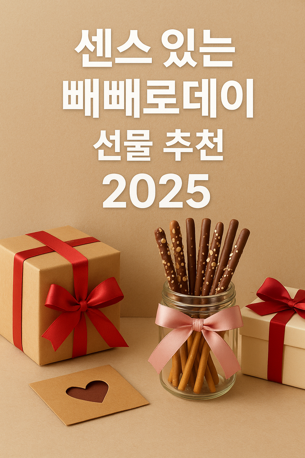 센스 있는 빼빼로데이 선물 추천 2025