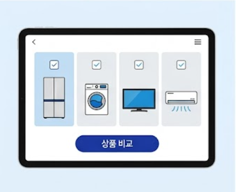 상품 비교 안내