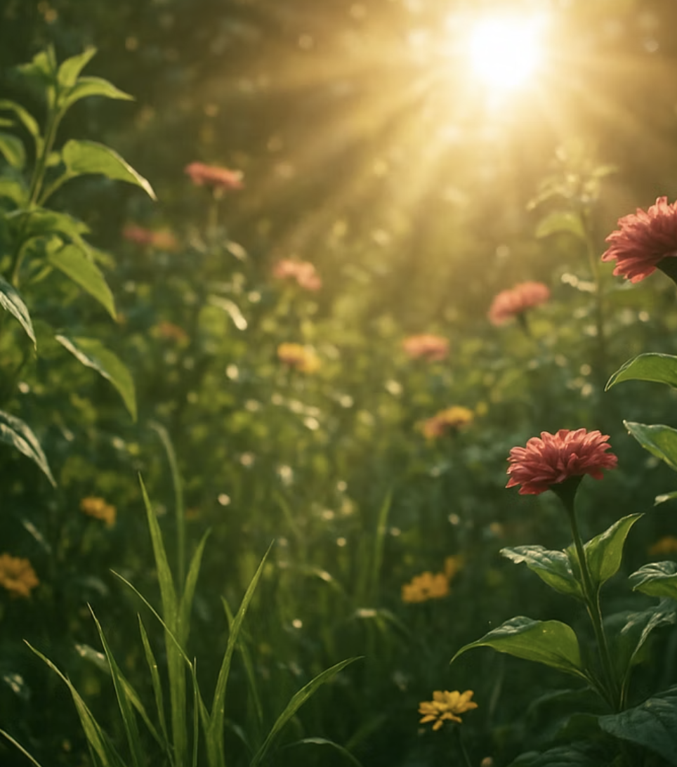 최고의 보약, 햇살과 적당한 무관심