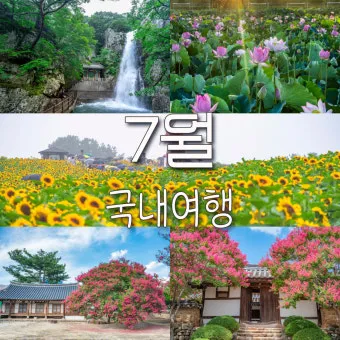 7월 국내 여행지 추천 BEST 리스트_8