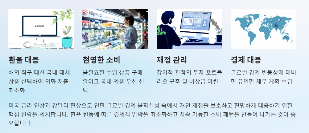 킹달러 시대 현명한 소비 전략