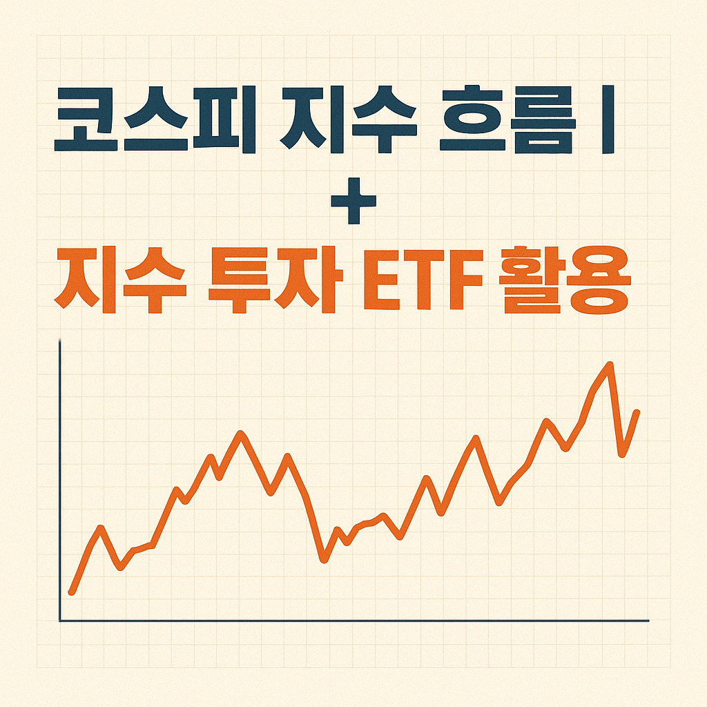 코스피 지수 흐름 분석 + 지수 투자 ETF 활용법