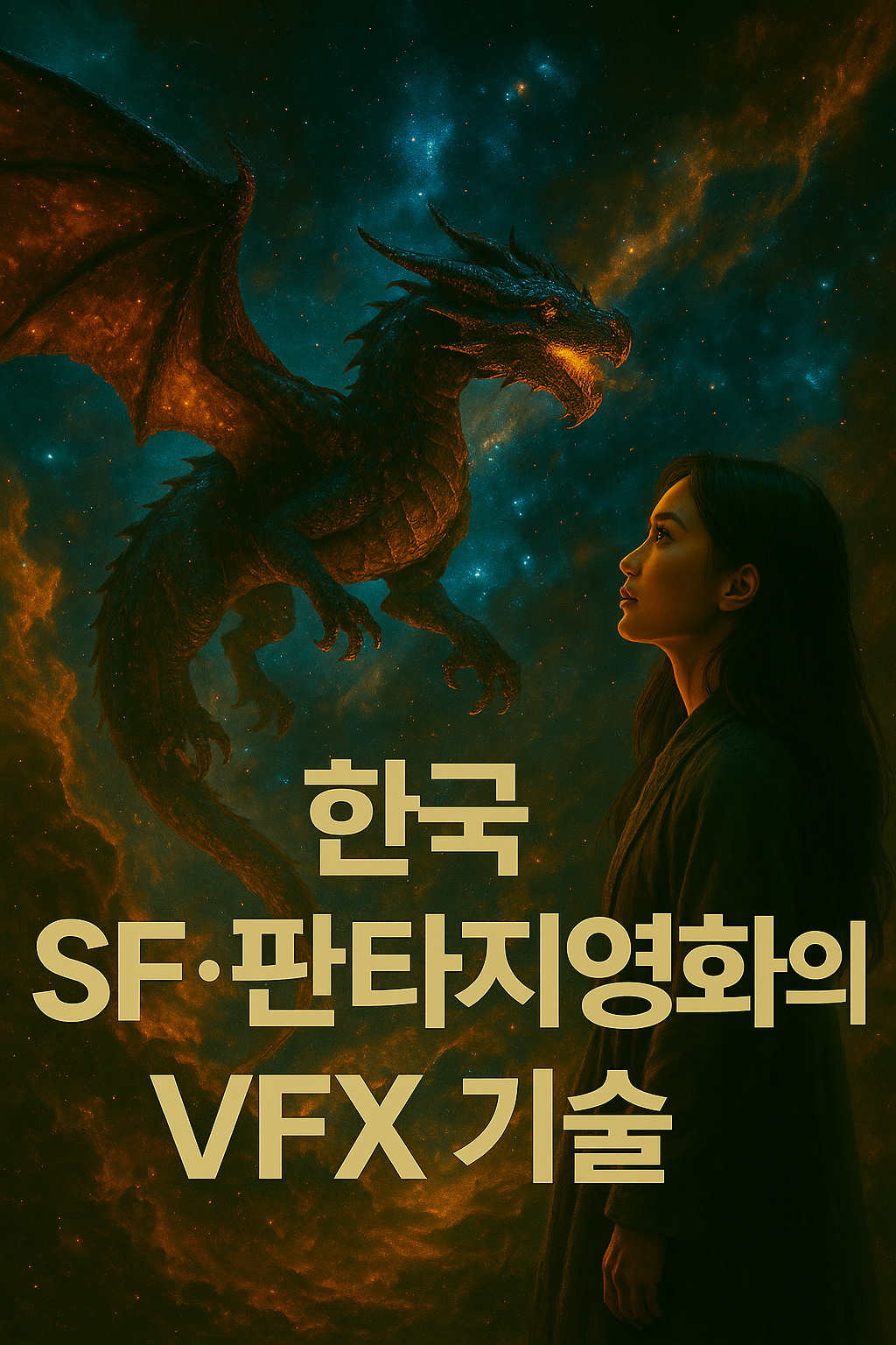 한국 SF·판타지영화의 VFX 기술이 적용된 상상 장면