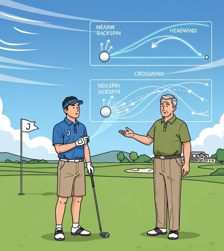 스핀과 바람의 관계