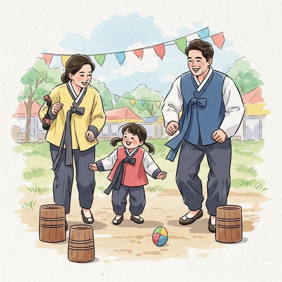 가족이 다 함께 즐기는 전통 민속놀이