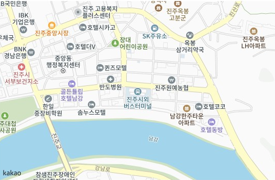 진주 시외버스터미널 시간표