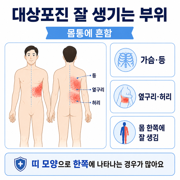 대상포진 초기증상