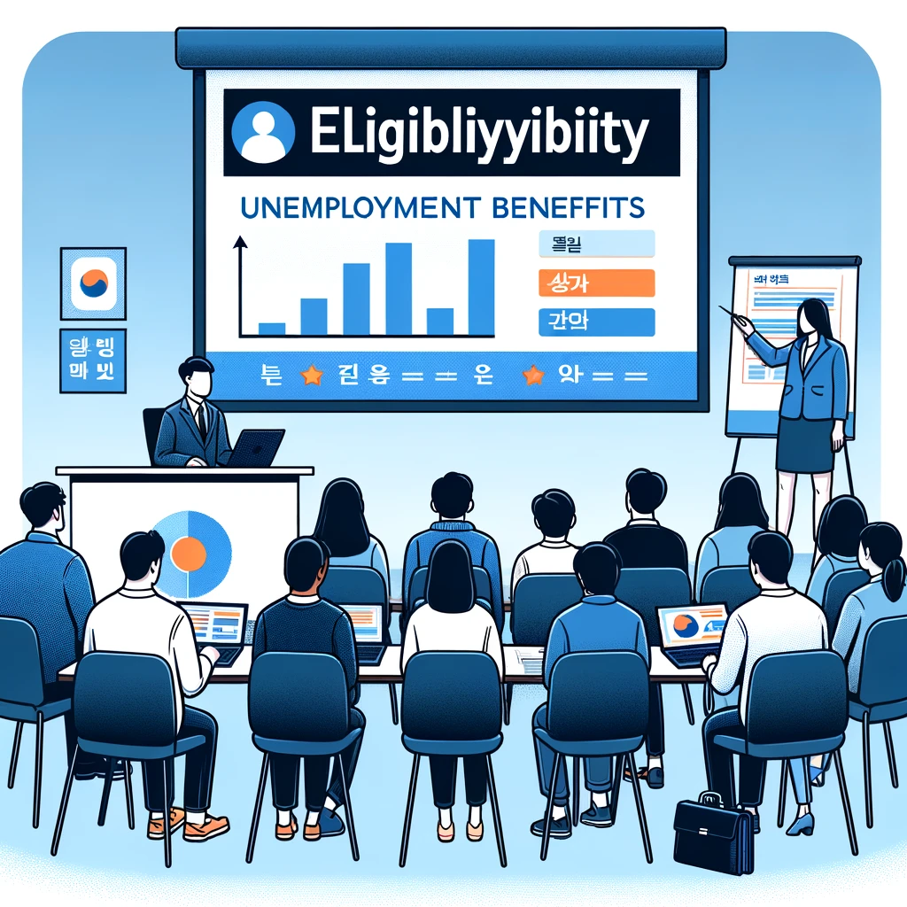 실업급여 수급자격 조회하기