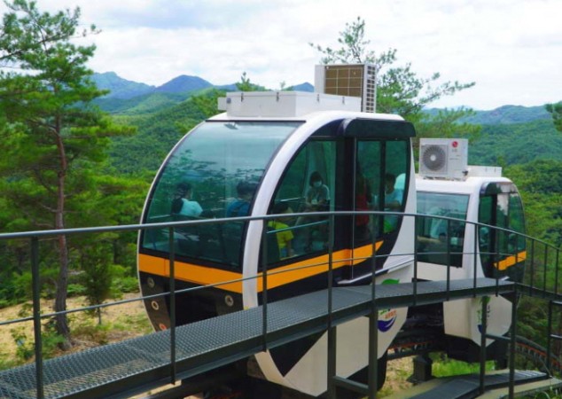 [충청북도여행지 추천] 여행코스 갈만한곳 - 속리산 테마파크 모노레일
