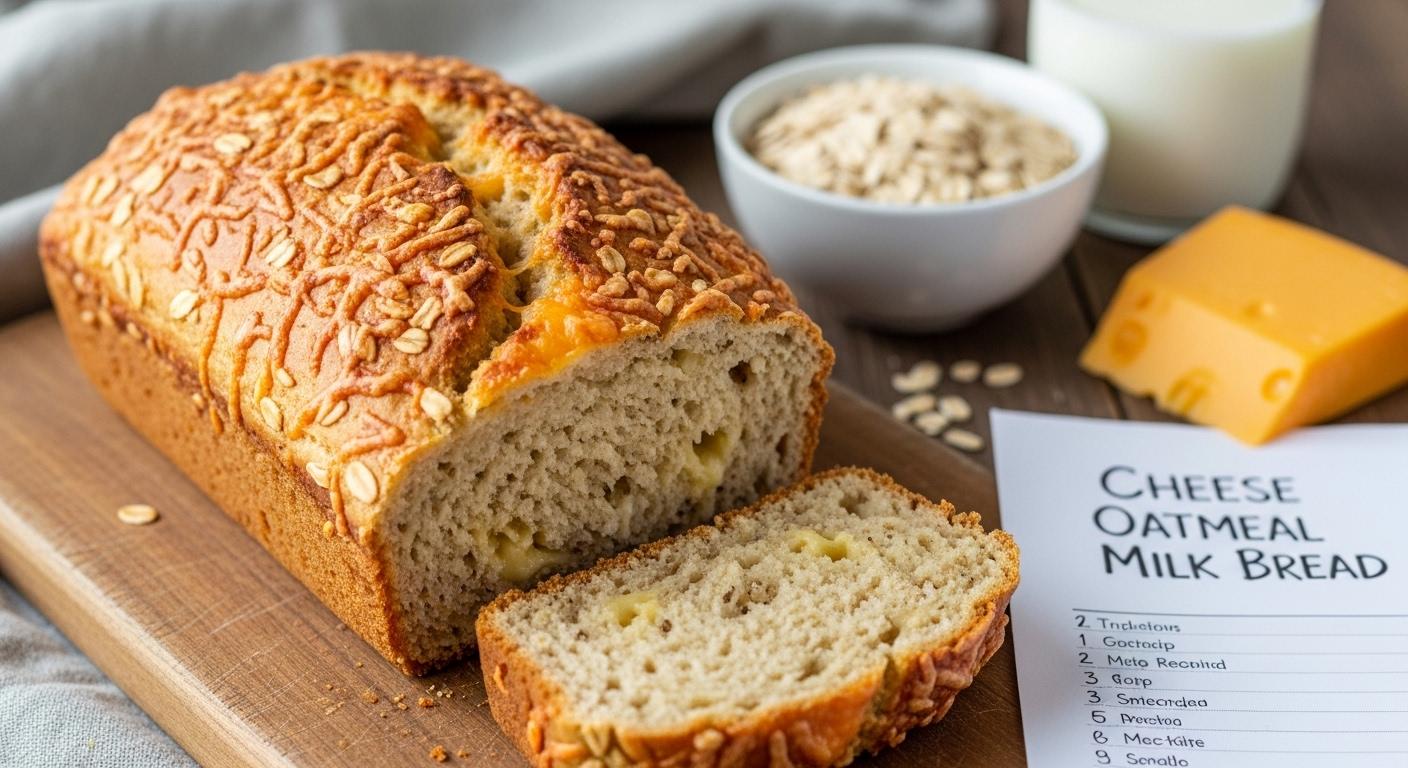 치즈 오트밀 분유빵 레시피 :)