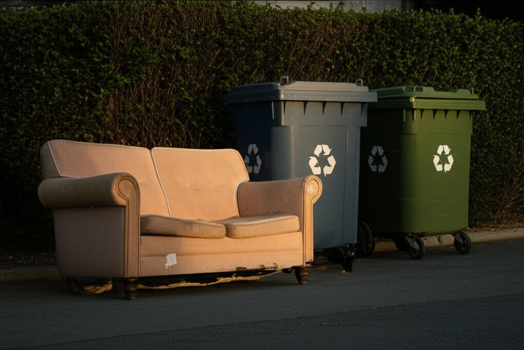 광주 덕흥동 폐기물 배출번호 표기 무..