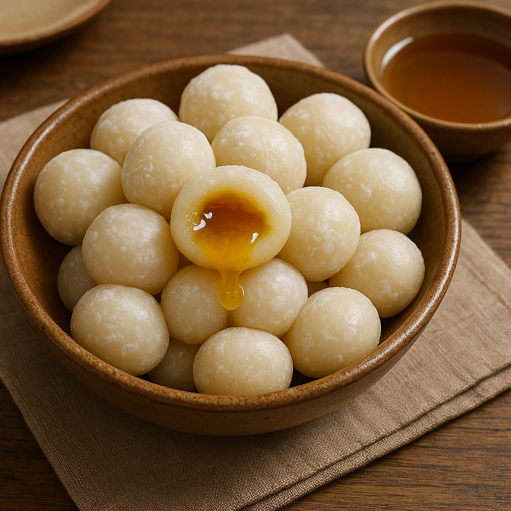 화제의 특산 간식 대구 꿀떡