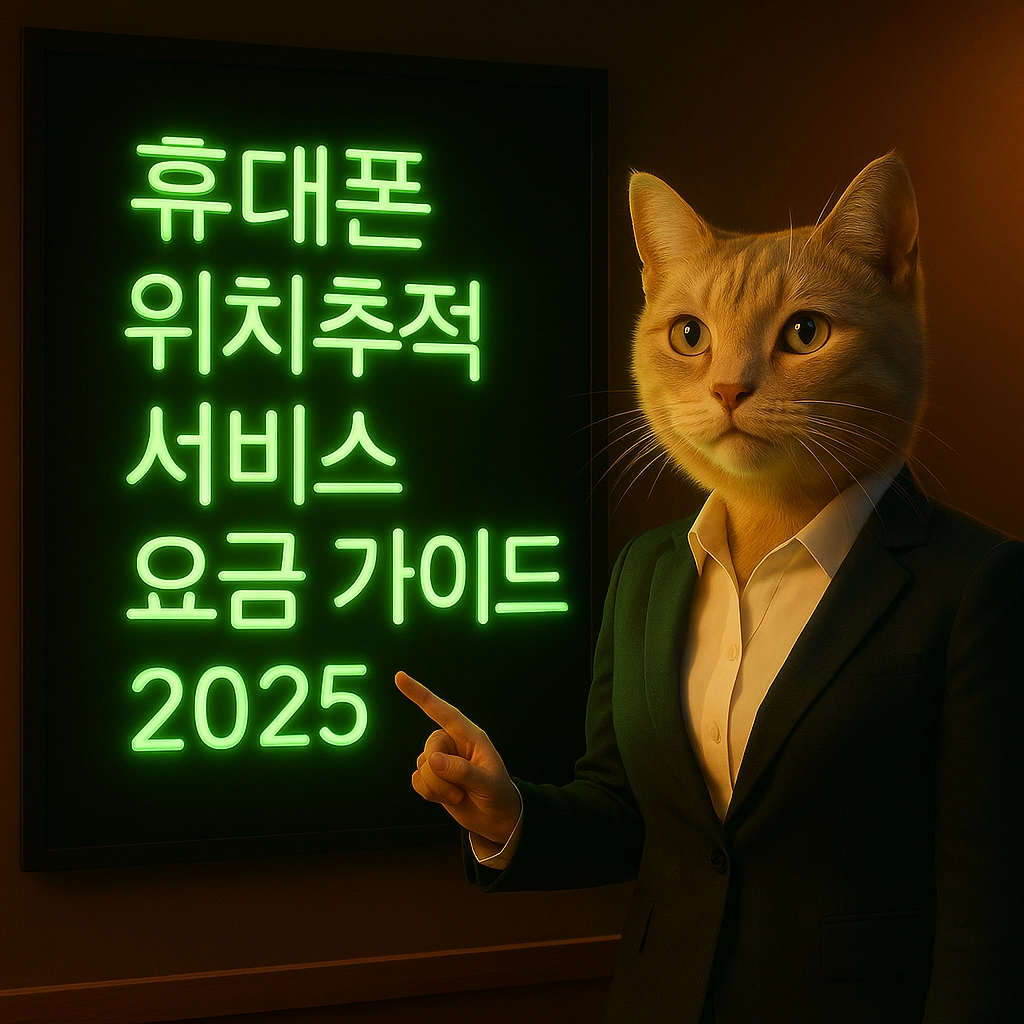 휴대폰 위치추적 서비스 요금 가이드 2025