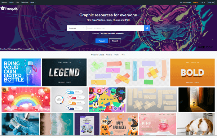 freepik 무료 아이콘 사진 일러스트 이미지 다운로드 사이트