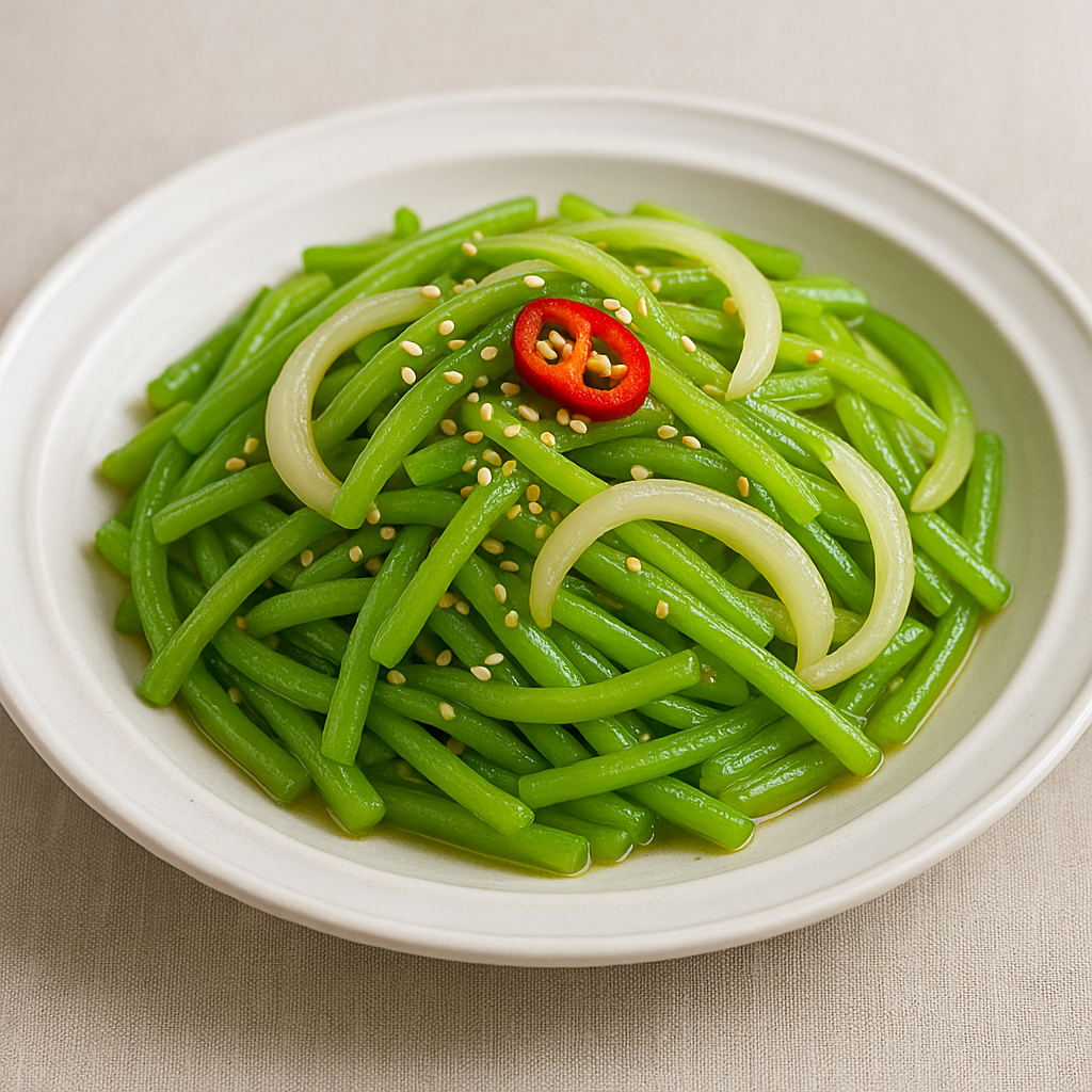 고구마줄기볶음 완성사진