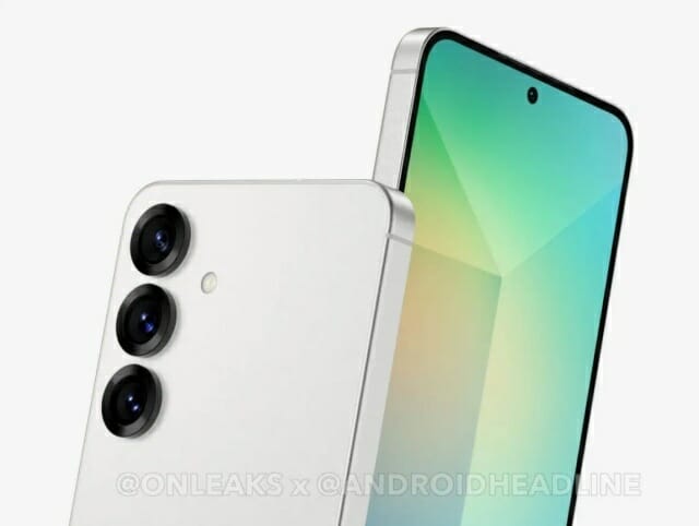 삼성 갤럭시S25 랜더링