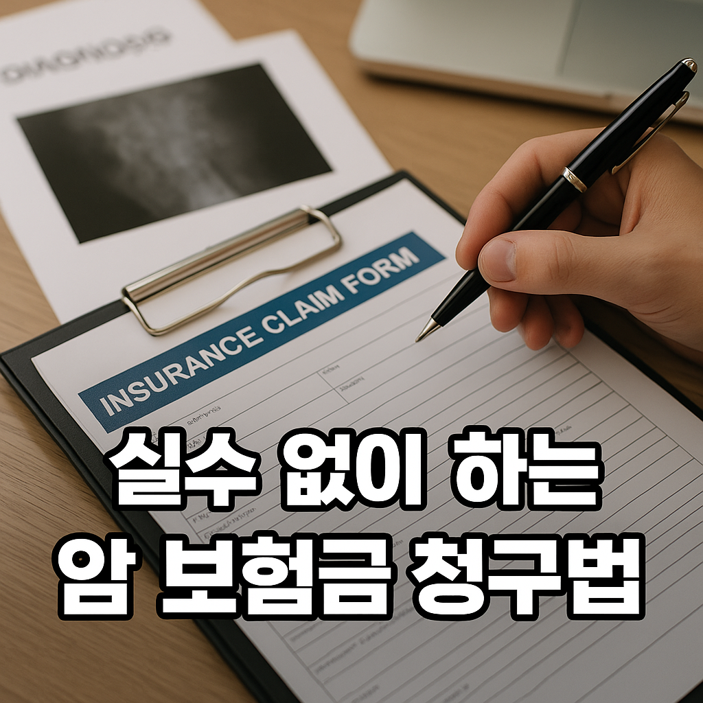 실수 없이 하는 암 보험 청구법