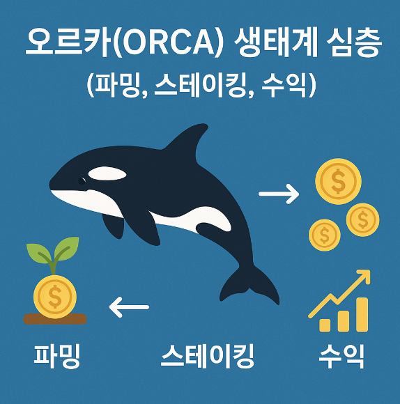 오르카(ORCA) 생태계 심층 (파밍, 스테이킹, 수익) 이미지