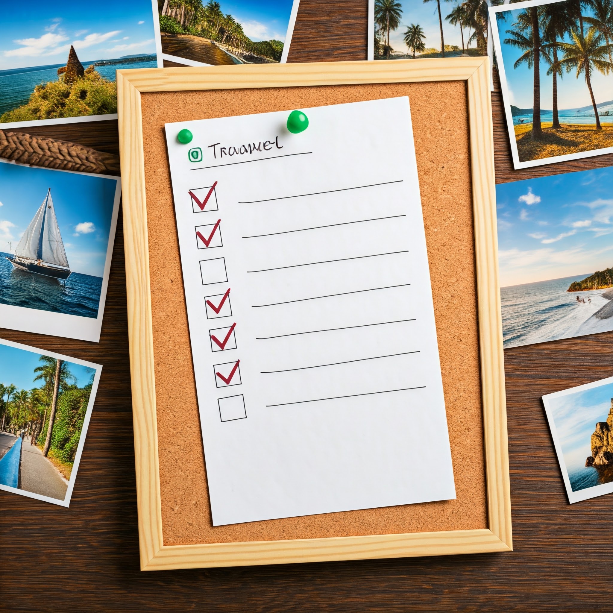 여행 계획 체크리스트