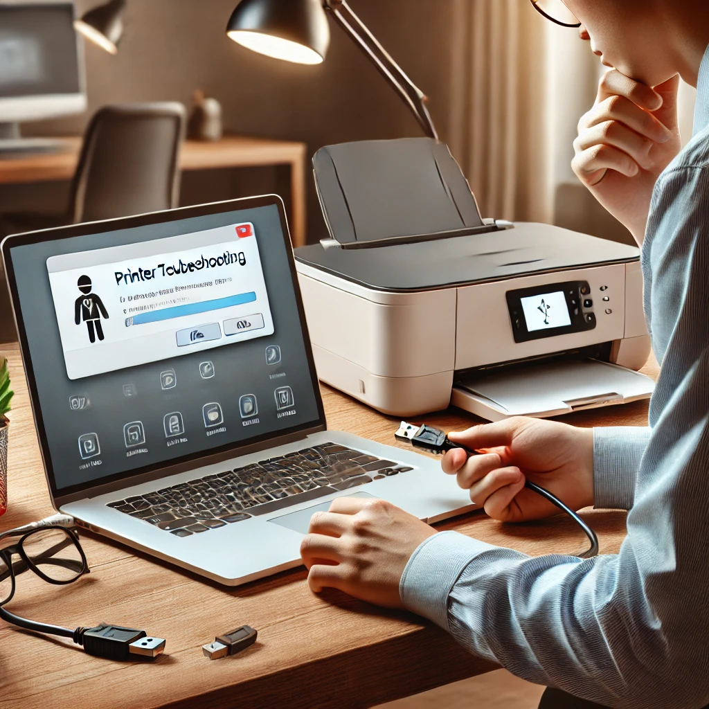 프린터 연결 문제 해결하기